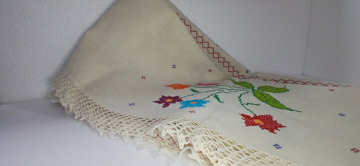 Mantel de lienzo p/ mesa larga - 2