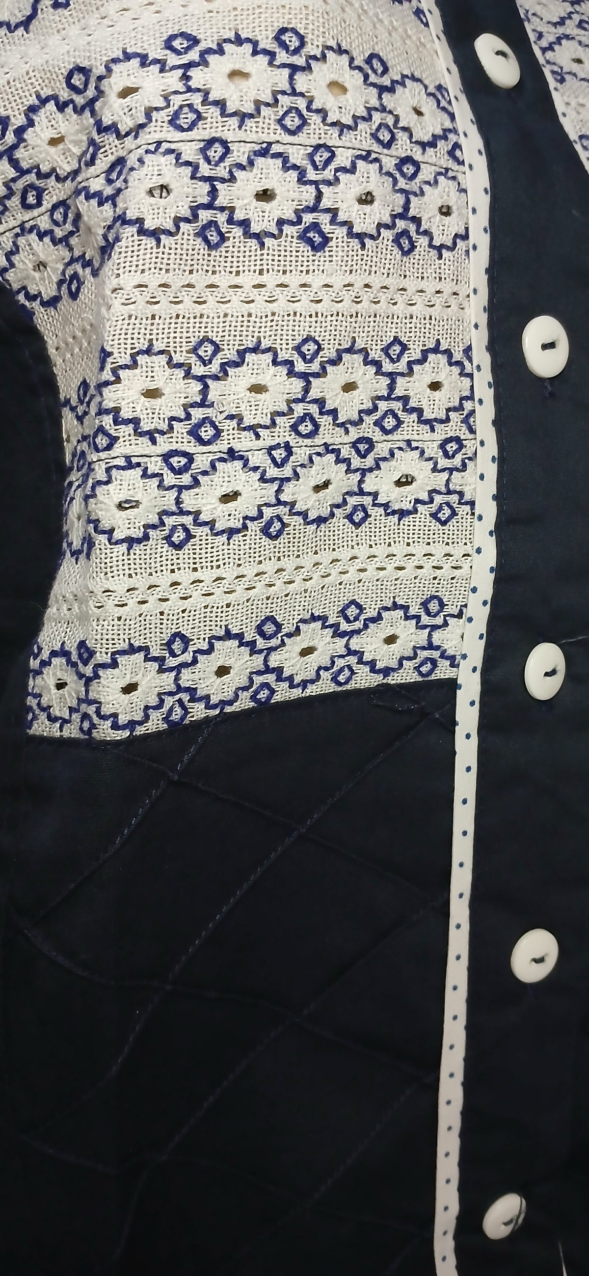 Camisa Fem Azul Marino - 2