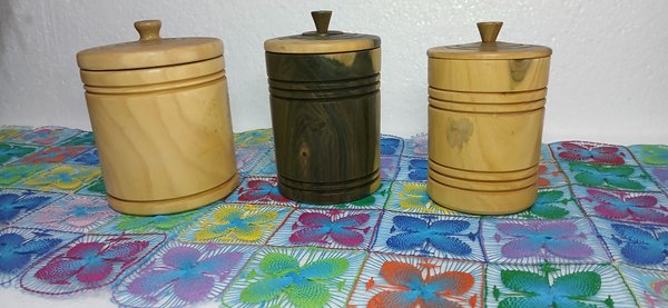 Azucarero de Palo Santo