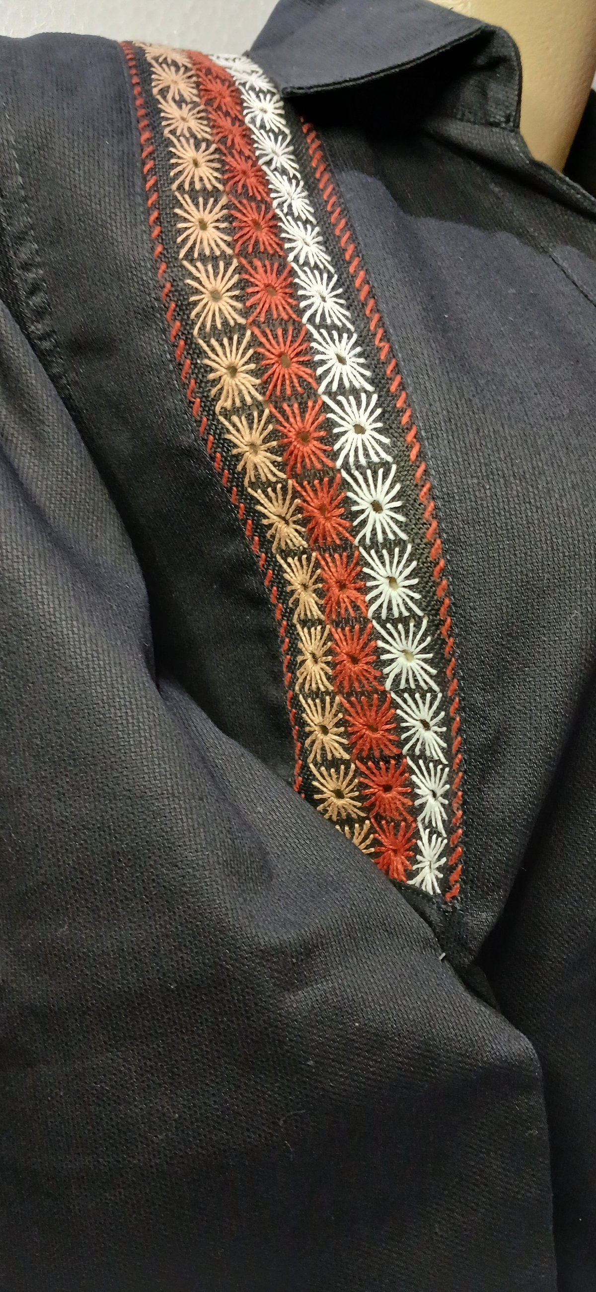 Camisa Fem Negro con detalles - 2