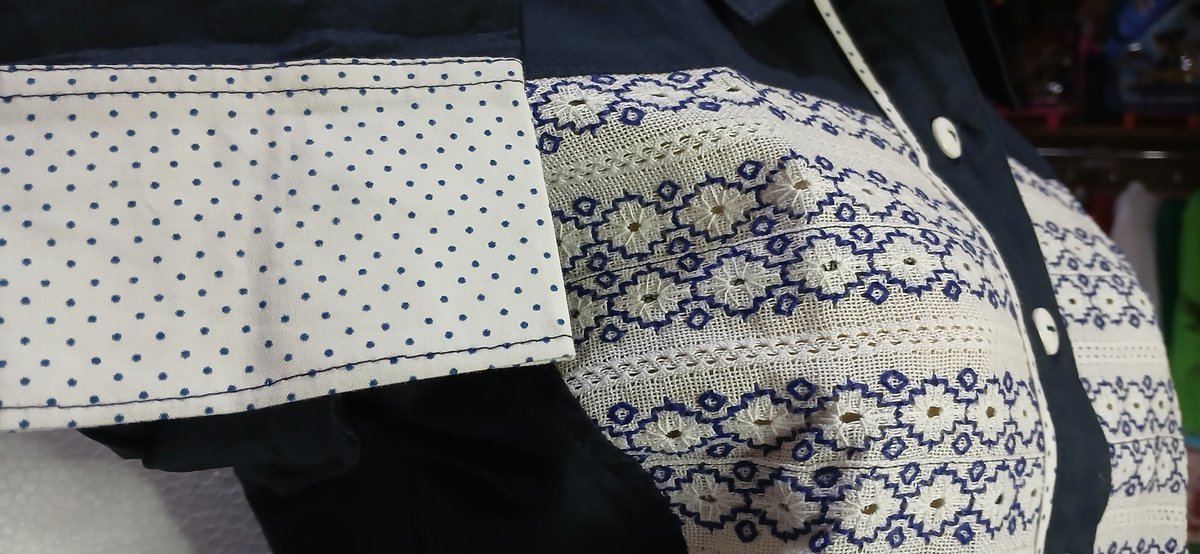 Camisa Fem Azul Marino - 3