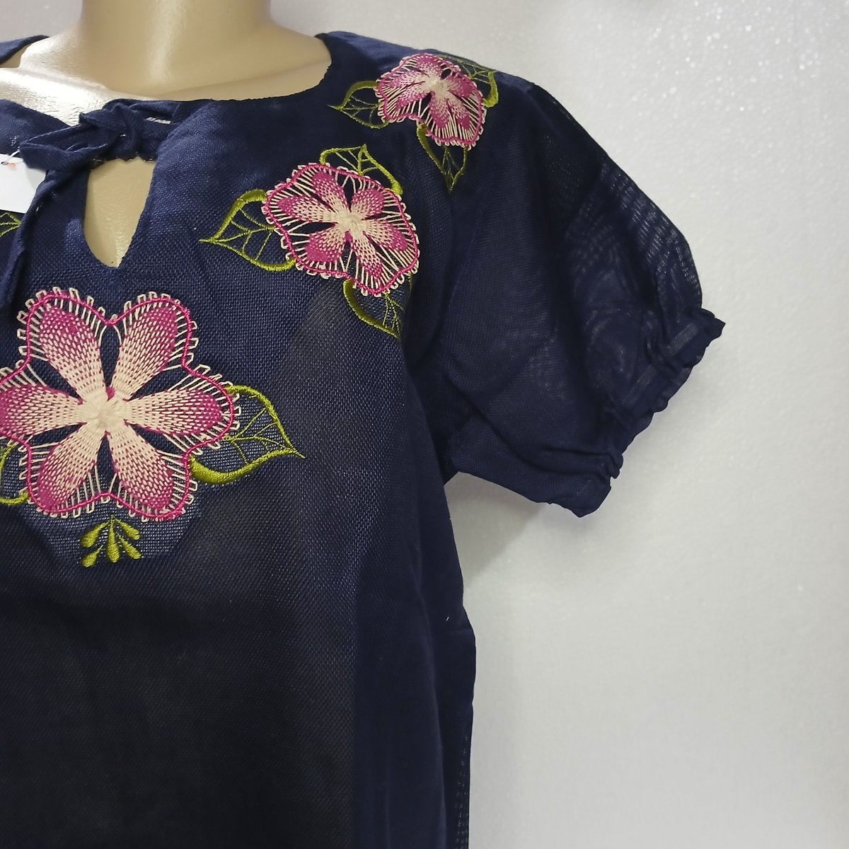 Blusa Fem Ao Po'i Azul Marino