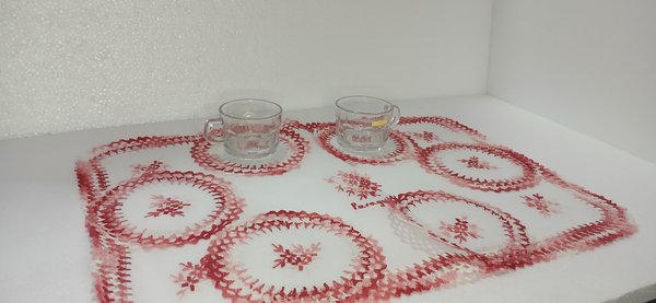 Juego de caminero con portabasos