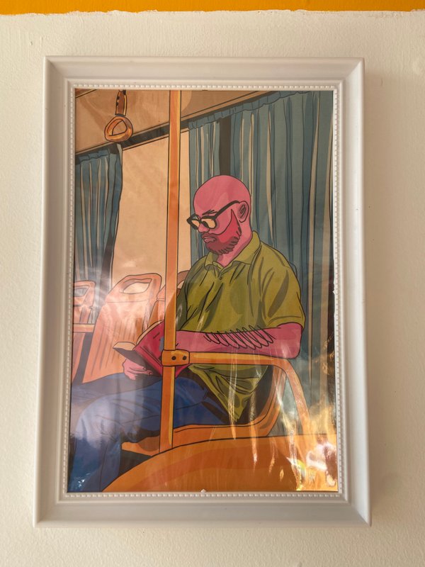 Posters de Artistas locales con marcos 