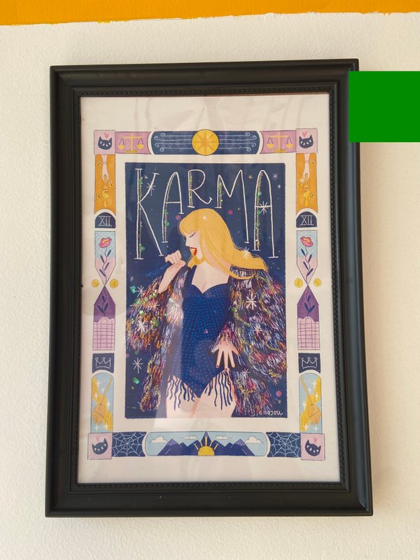 Posters de Artistas locales con marcos 