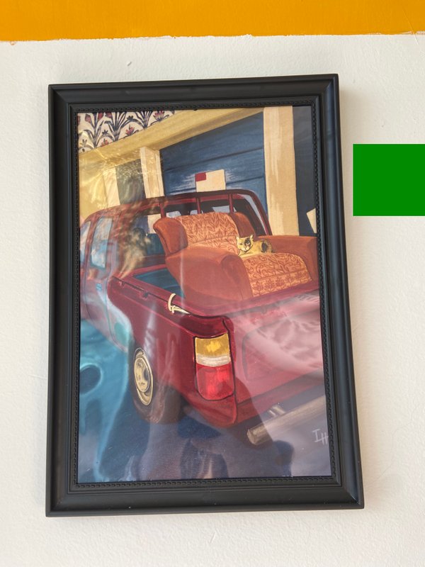 Posters de Artistas locales con marcos 