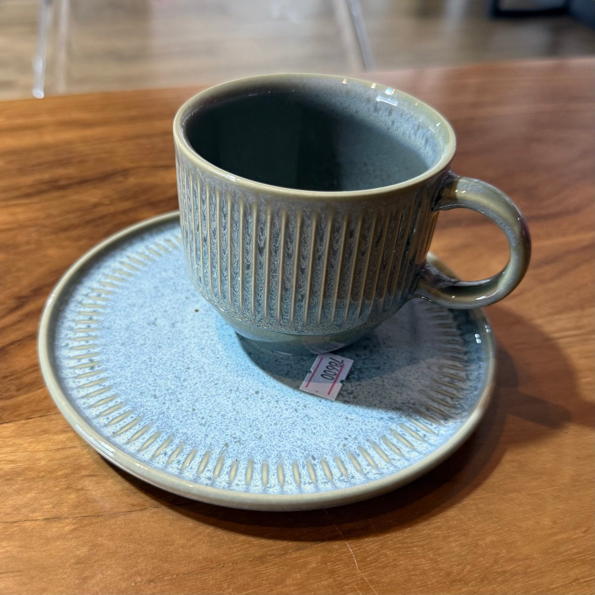 Xícara chá com pires gerem granite 230 ml