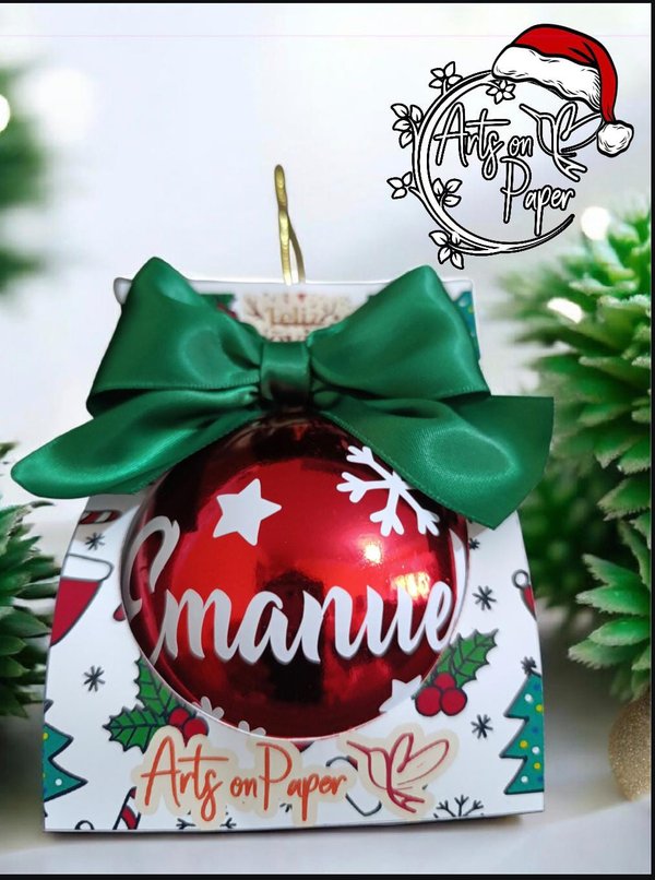 Esferas personalizadas con nombre