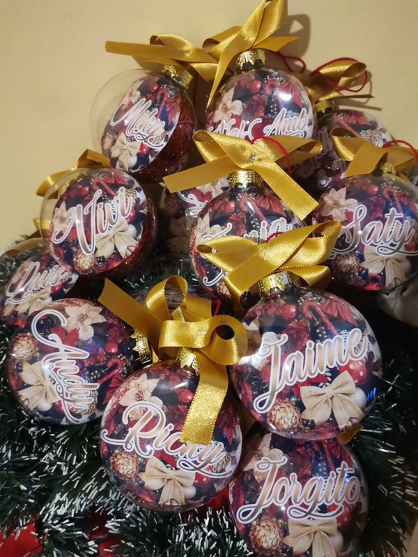 Esferas acrílicas personalizadas