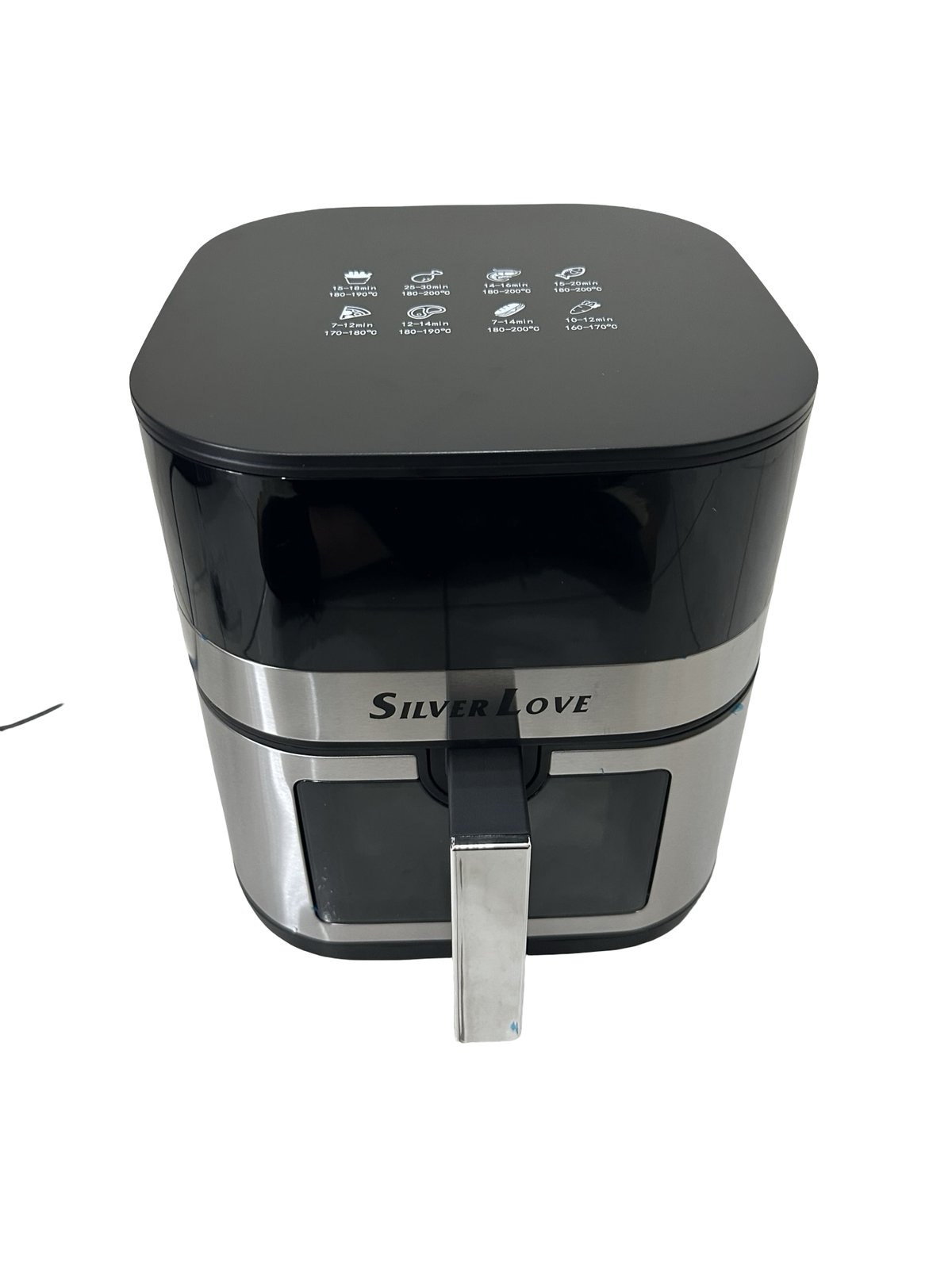 Air Fryer Silver Love 8 Lts – 2000W  - 3