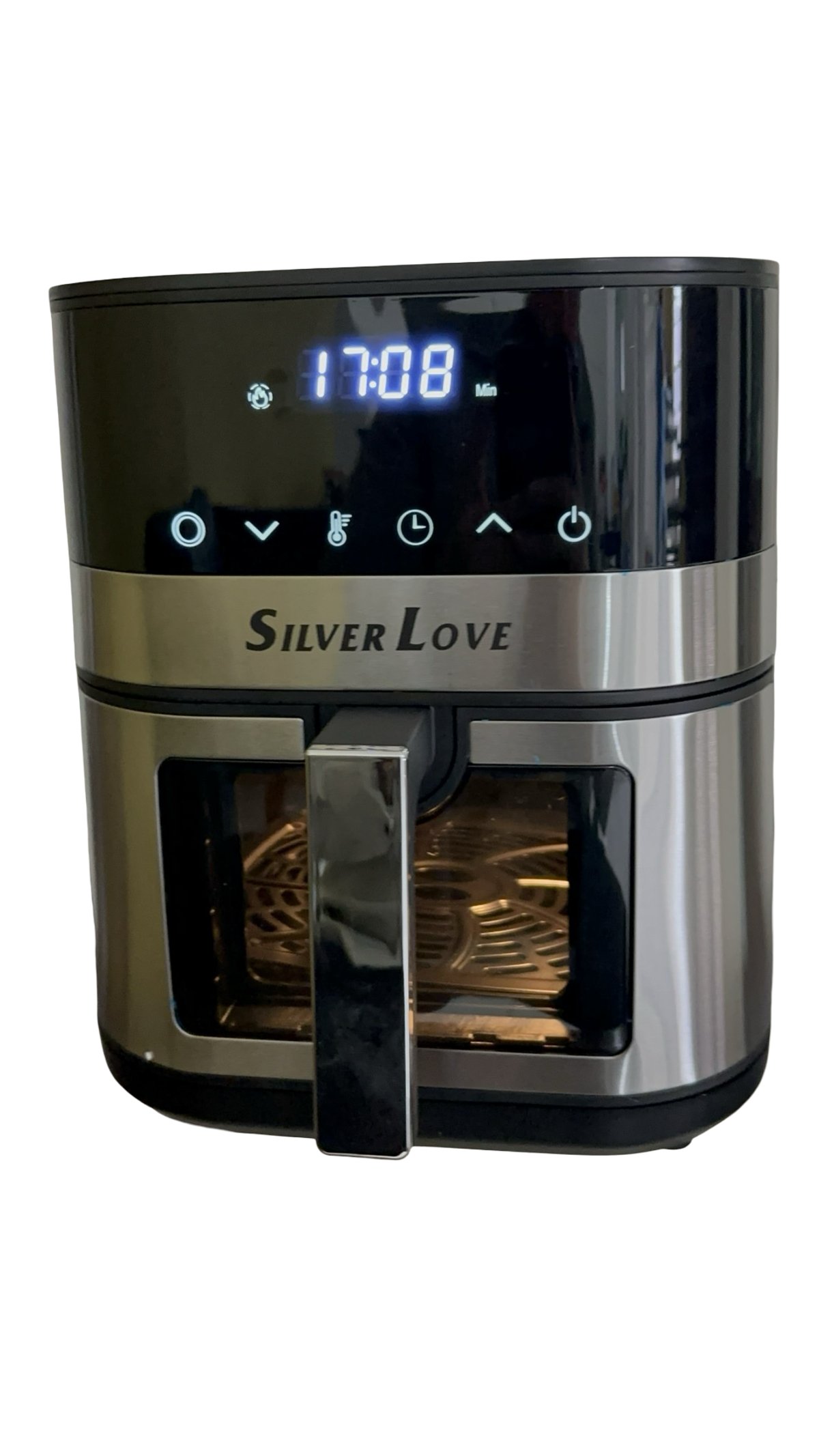 Air Fryer Silver Love 8 Lts – 2000W  - 5