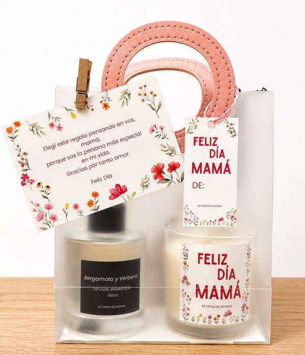 Combo mamá vela + difusor 