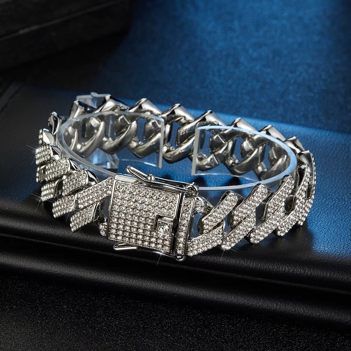 Pulsera cubana 3 FILAS