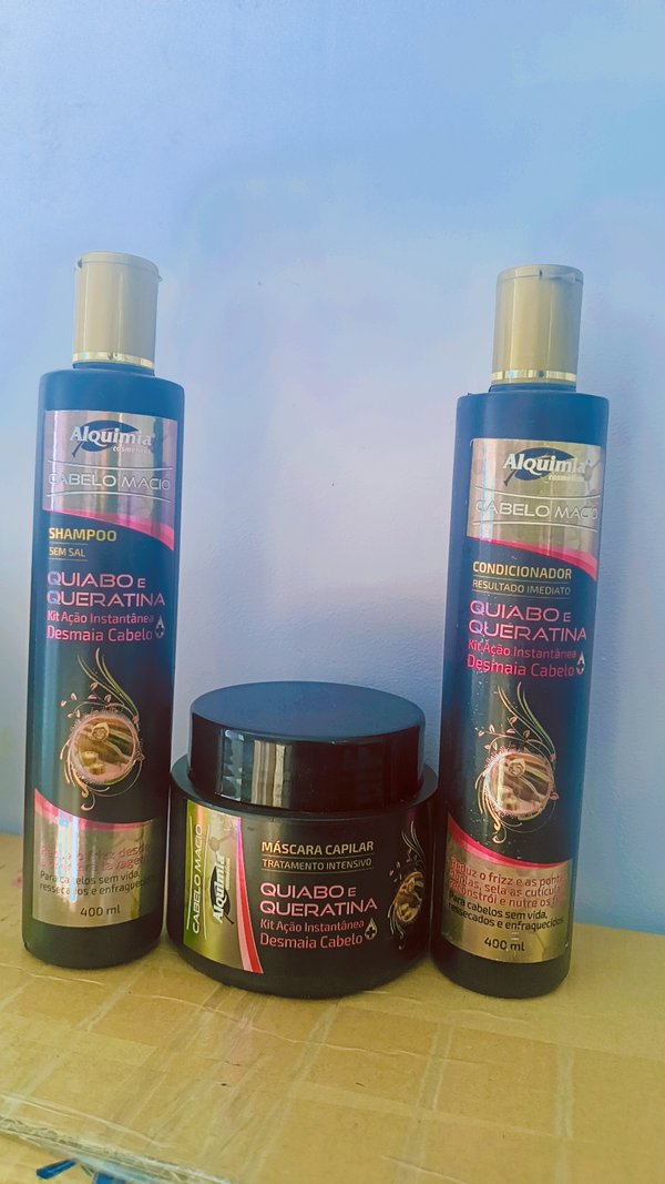 Kit 4en1 Quiabo uso diario✨