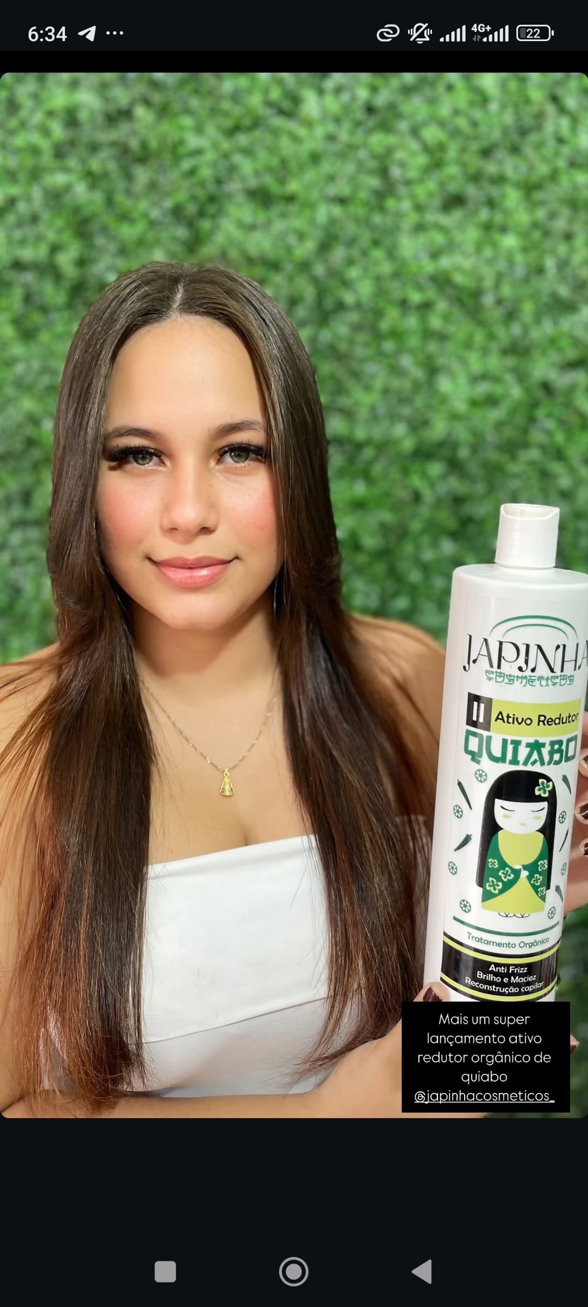 kit alisado Orgánico Quiabo!✨