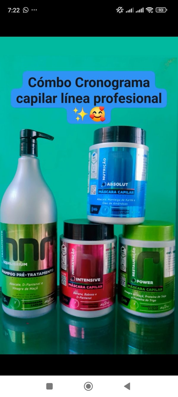 Kit Cronograma Profesional 1kg✨