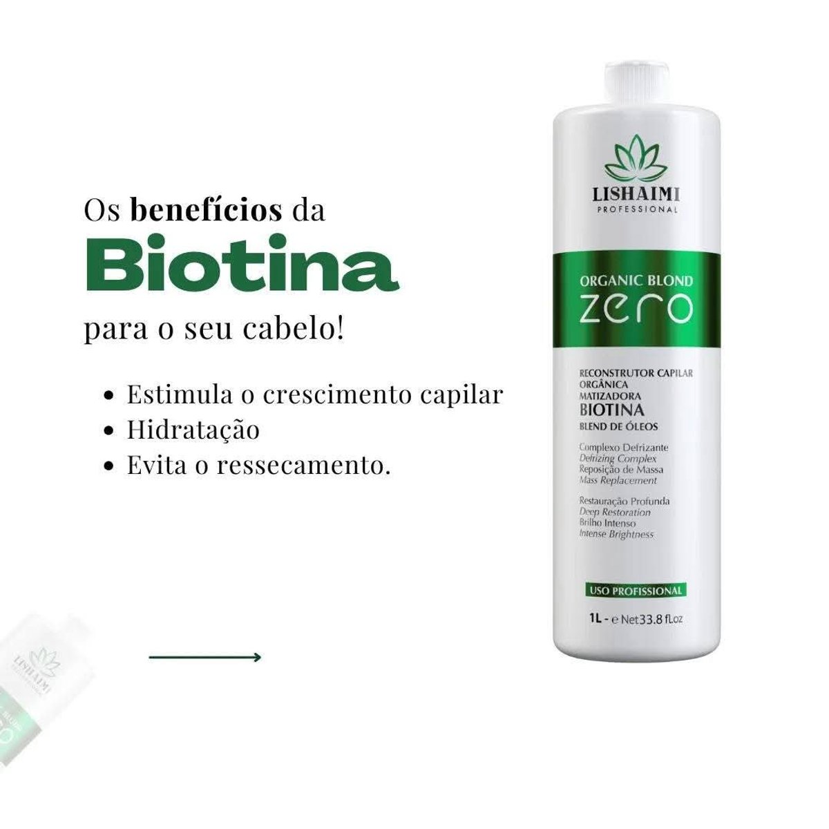 Alisado Orgánico LISHAIMI PROFESIONAL 1L:😱