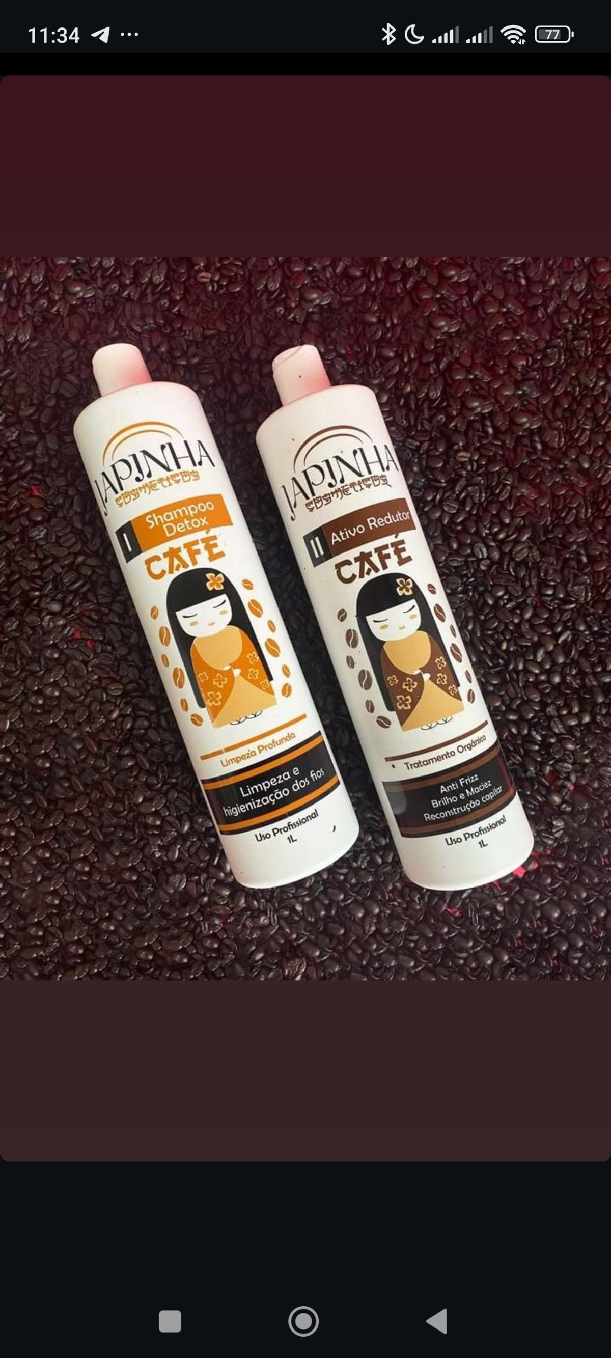 Alisado orgánico café profesional ✨💆