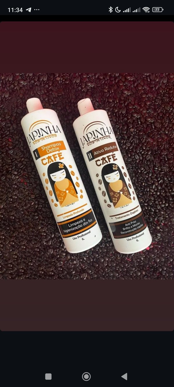 Alisado orgánico café profesional ✨💆