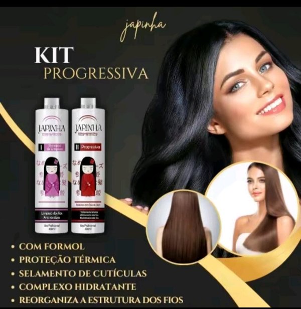 Alisado Japones Con Formol par de 1L Progresiva  Liso Extremo💆✨