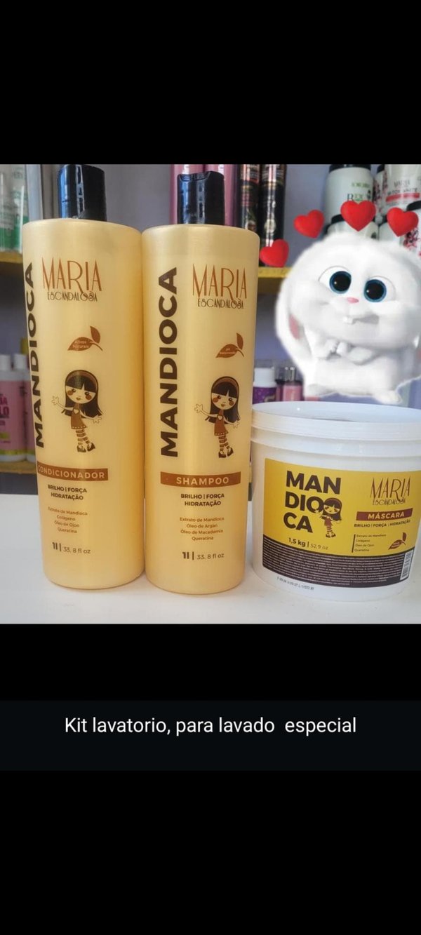 ✨ ¿Tu cabello merece un tratamiento real?✨  Línea Mandioca✨