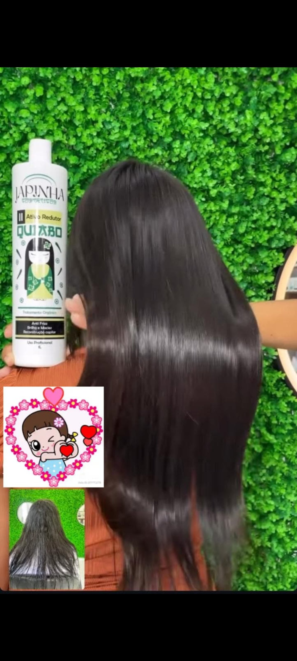 kit alisado Orgánico Quiabo!✨