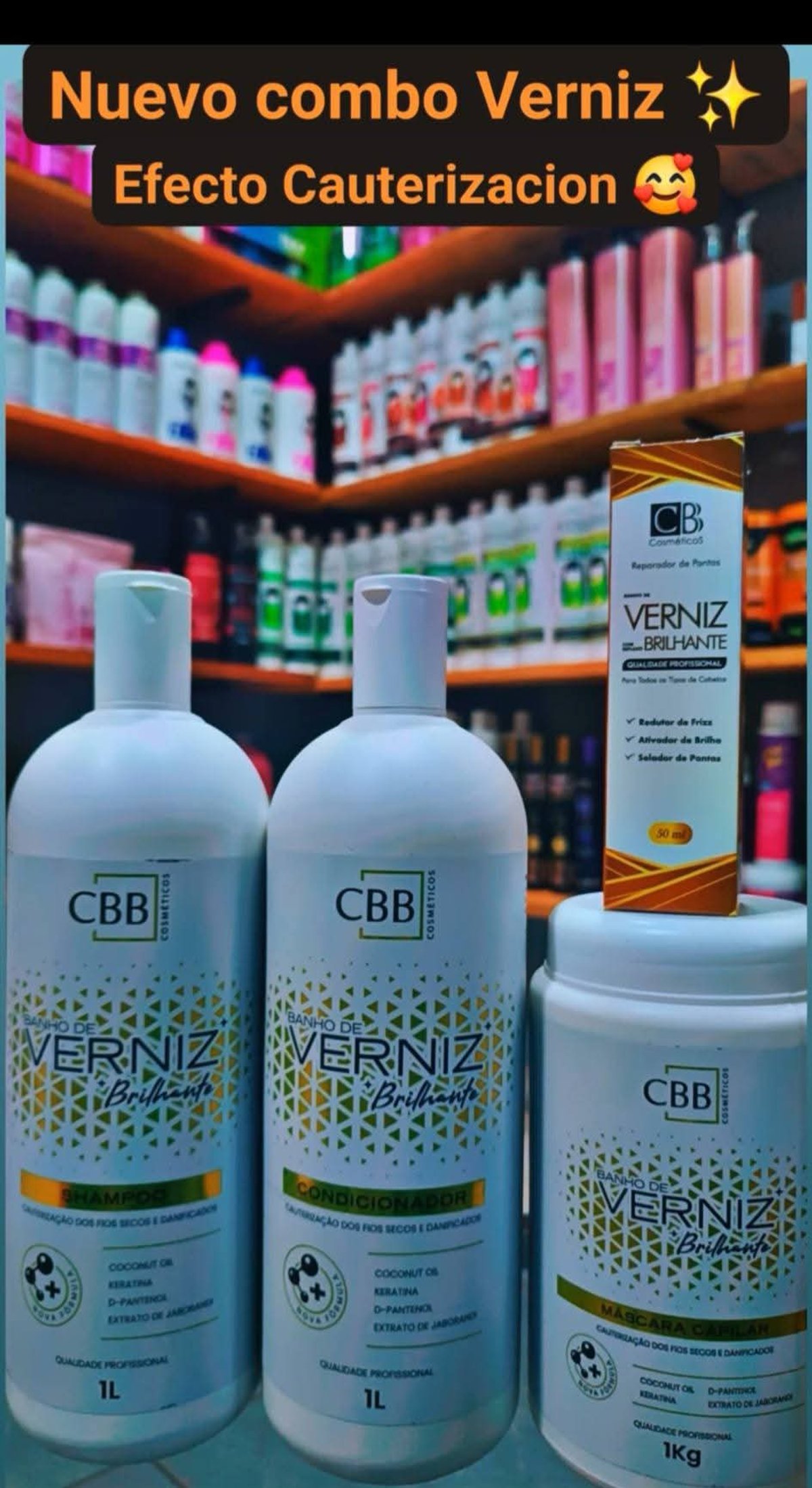 Kit verniz efecto Cauterizacion 🥰