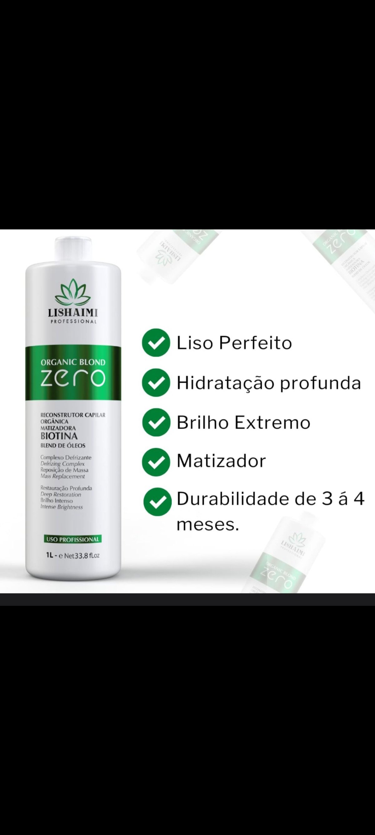 Alisado Orgánico LISHAIMI PROFESIONAL 1L:😱