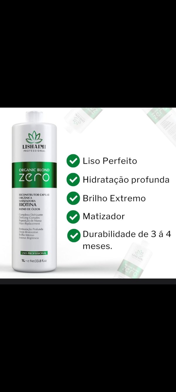 Alisado Orgánico LISHAIMI PROFESIONAL 1L:😱