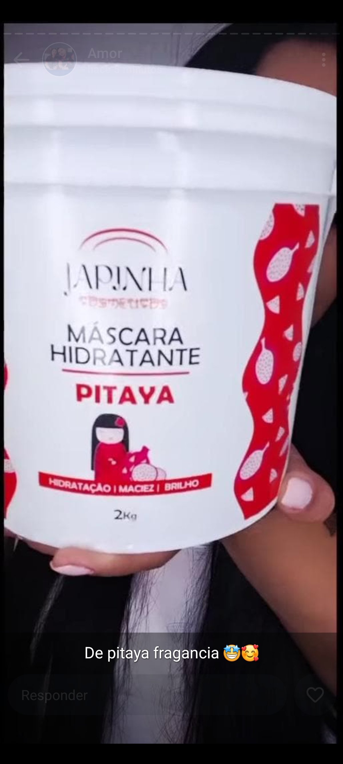 Máscara hidratación profunda 2kg🍓✨