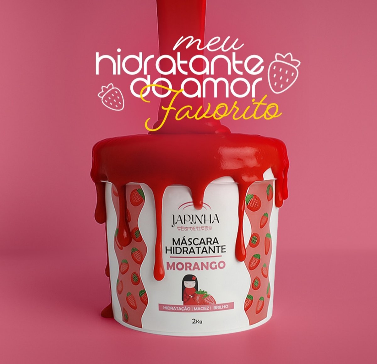 Máscara hidratación profunda 2kg🍓✨