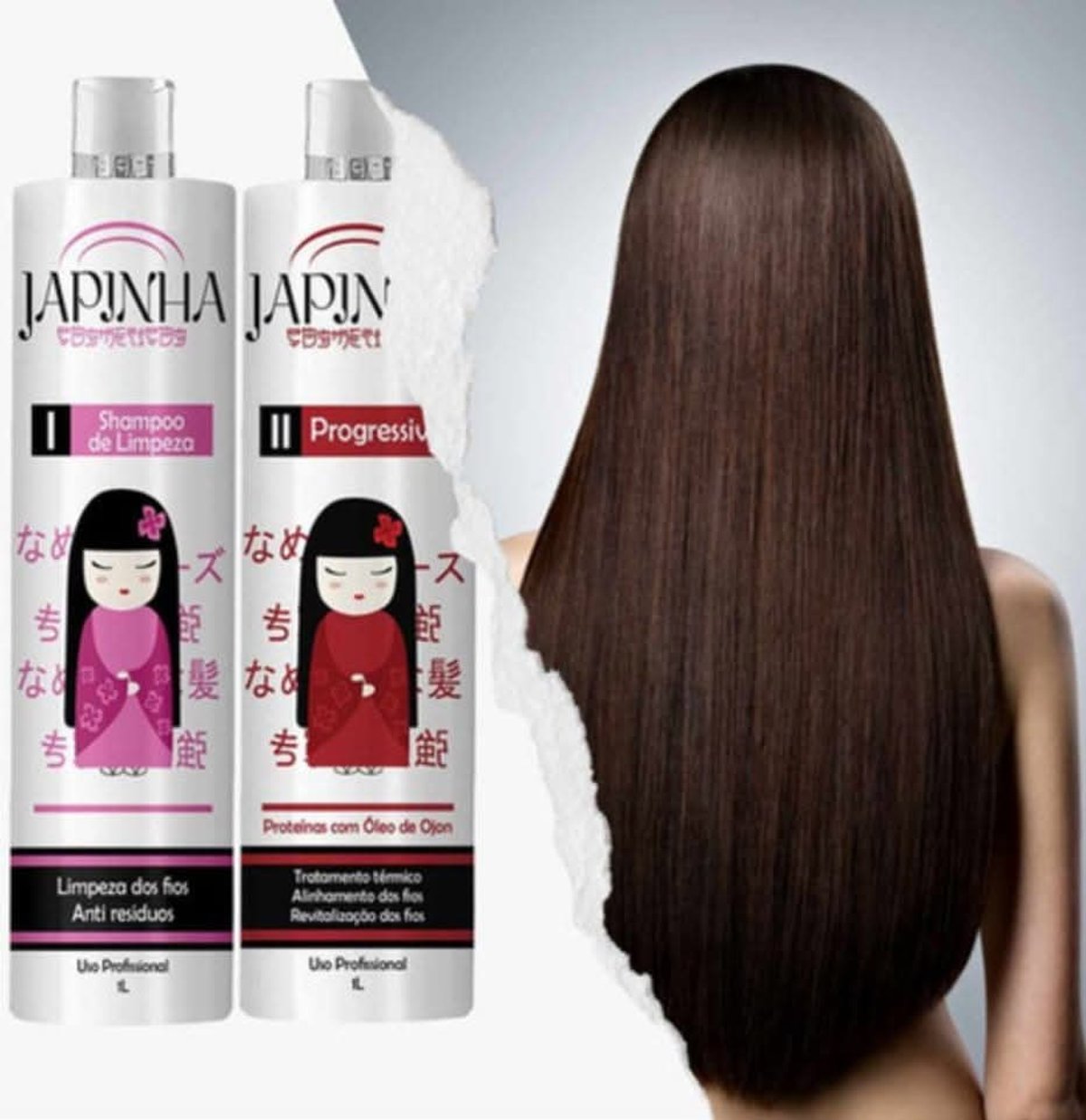 Alisado Japones Con Formol par de 1L Progresiva  Liso Extremo💆✨