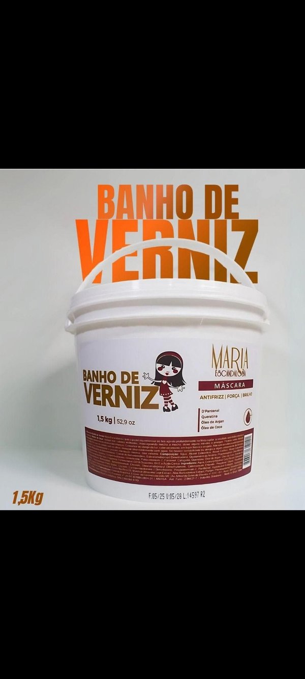 Baño Verniz Escandalosa 1.5kg