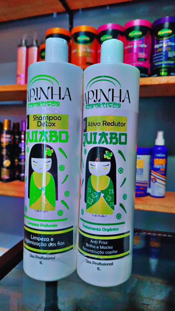 kit alisado Orgánico Quiabo!✨