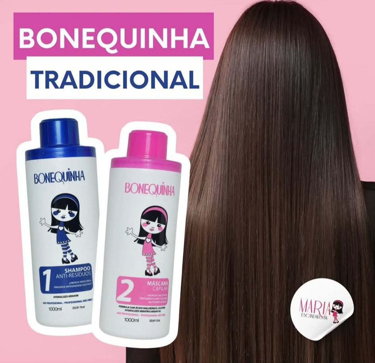 Alisado con formol Bonequinha✨💆