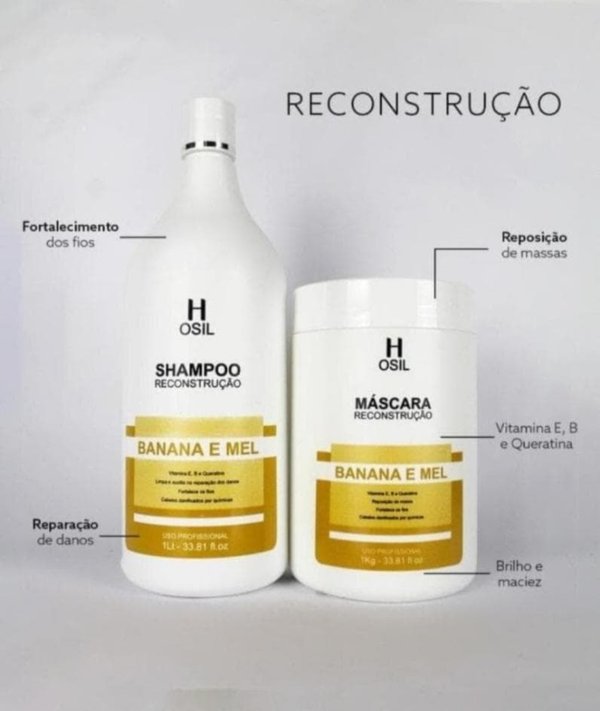 Reconstrucción total con el kit Banana y Miel🍌🍯💆