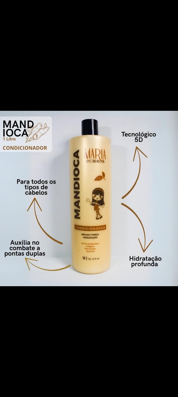 ✨ ¿Tu cabello merece un tratamiento real?✨  Línea Mandioca✨