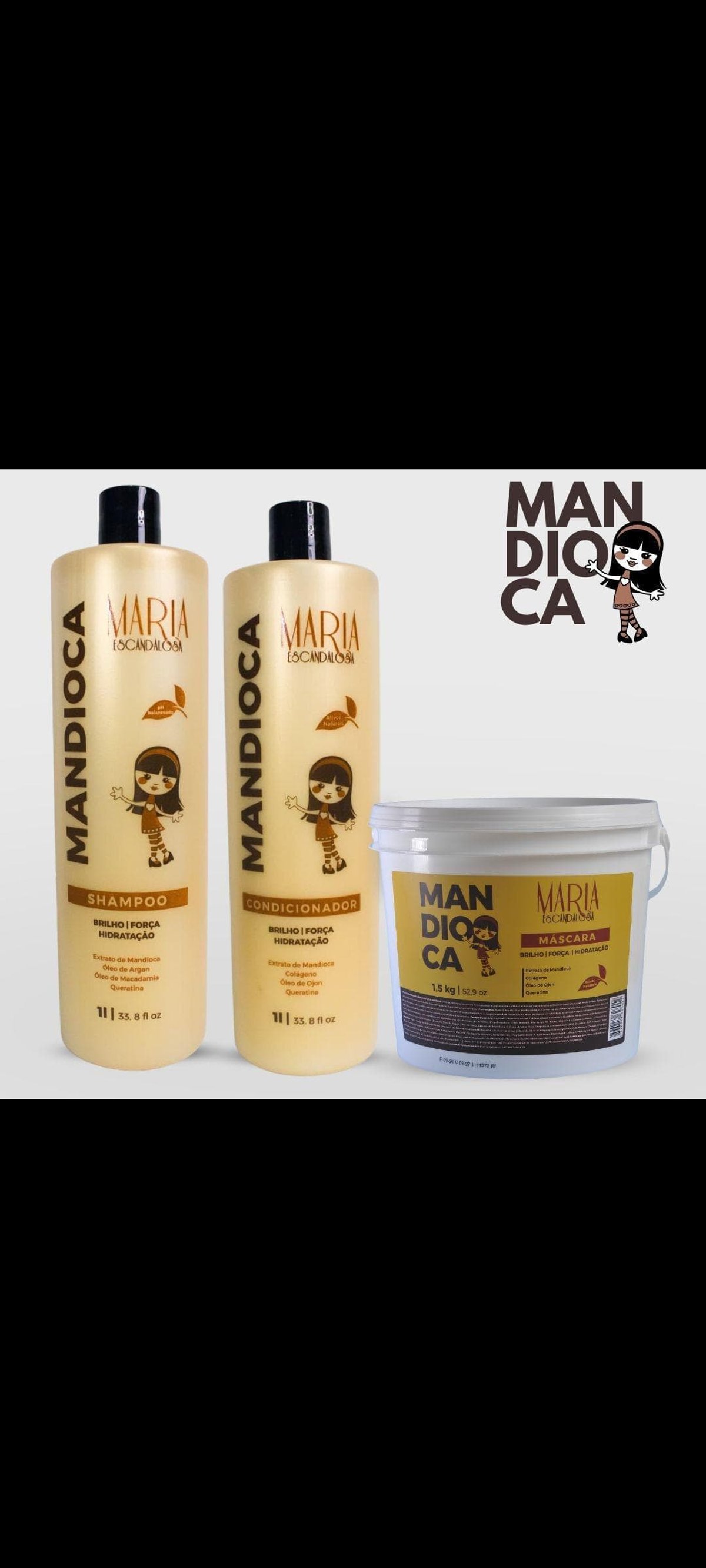 ✨ ¿Tu cabello merece un tratamiento real?✨  Línea Mandioca✨
