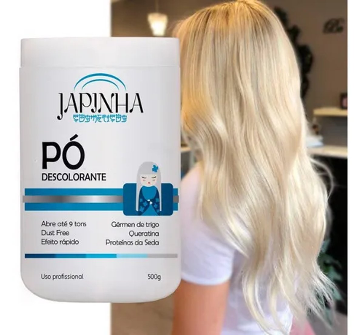 ✨¡Transforma tu cabello con Japinha Pólvo Descolorante!✨  