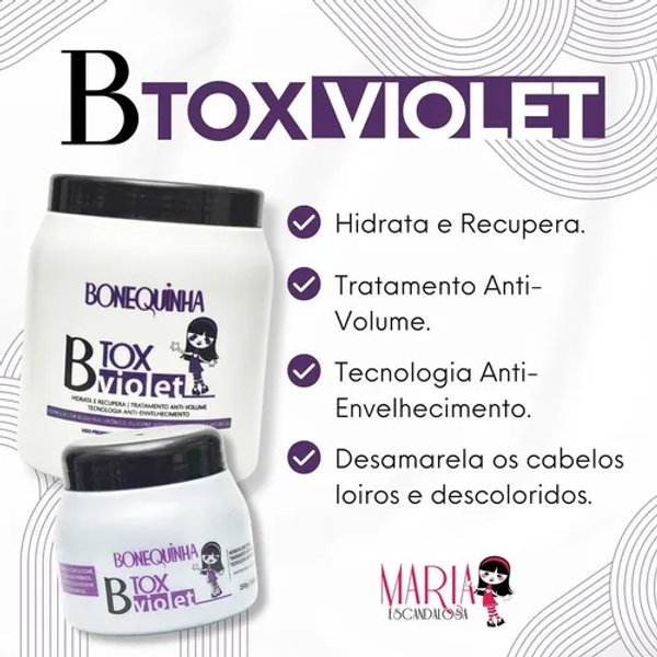 BTOX VIOLET de Bonequinha ✨  