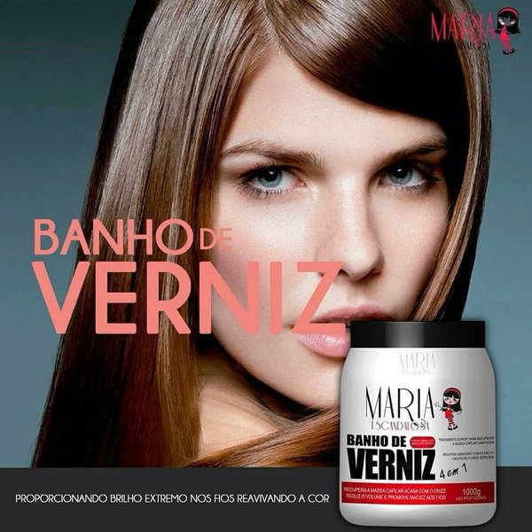 Banho de Verniz 4en1 de Maria Escandalosa! 🌸✨ 