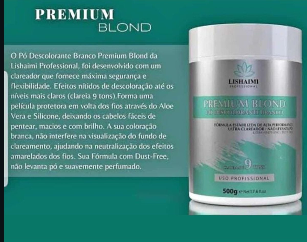 ✨Transforma tu cabello con lishaimi Pólvo Descolorante✨