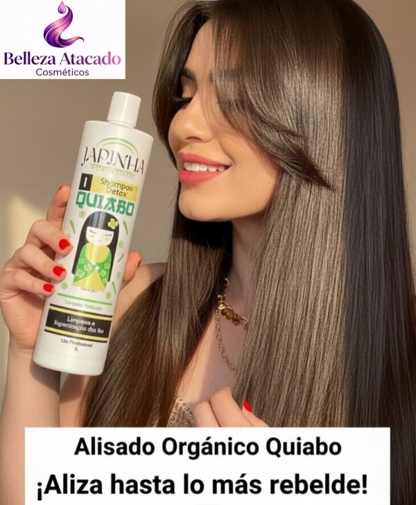 kit alisado Orgánico Quiabo!✨