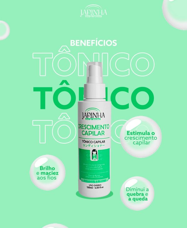 Tónico crecimiento capilar 💆✨