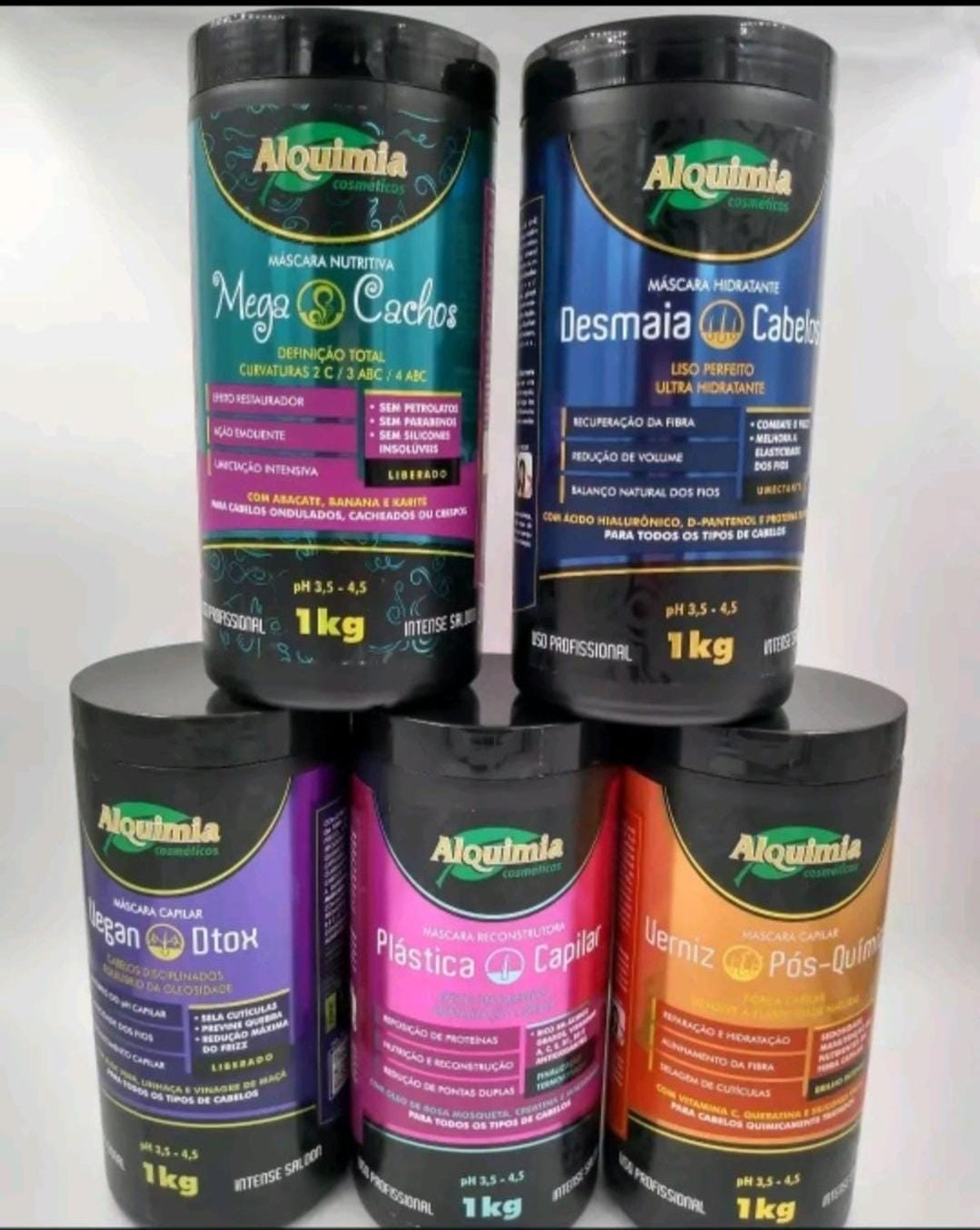 ✨ 5 Máscaras Profesionales Alquimia: ¡Tu Cabello Lo Agradecerá!