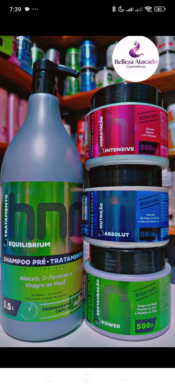 Kit Cronograma Profesional 500gr