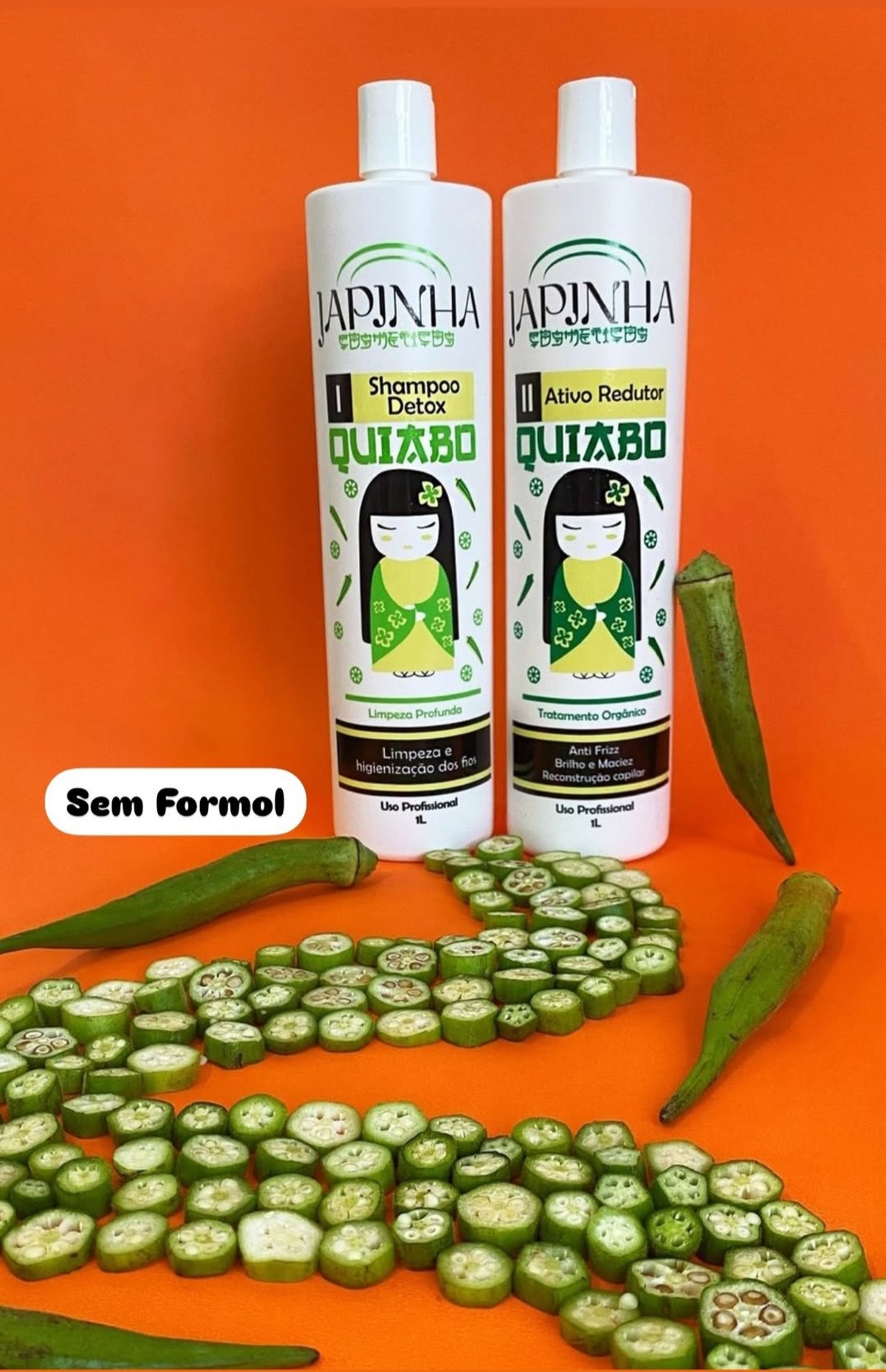 kit alisado Orgánico Quiabo!✨