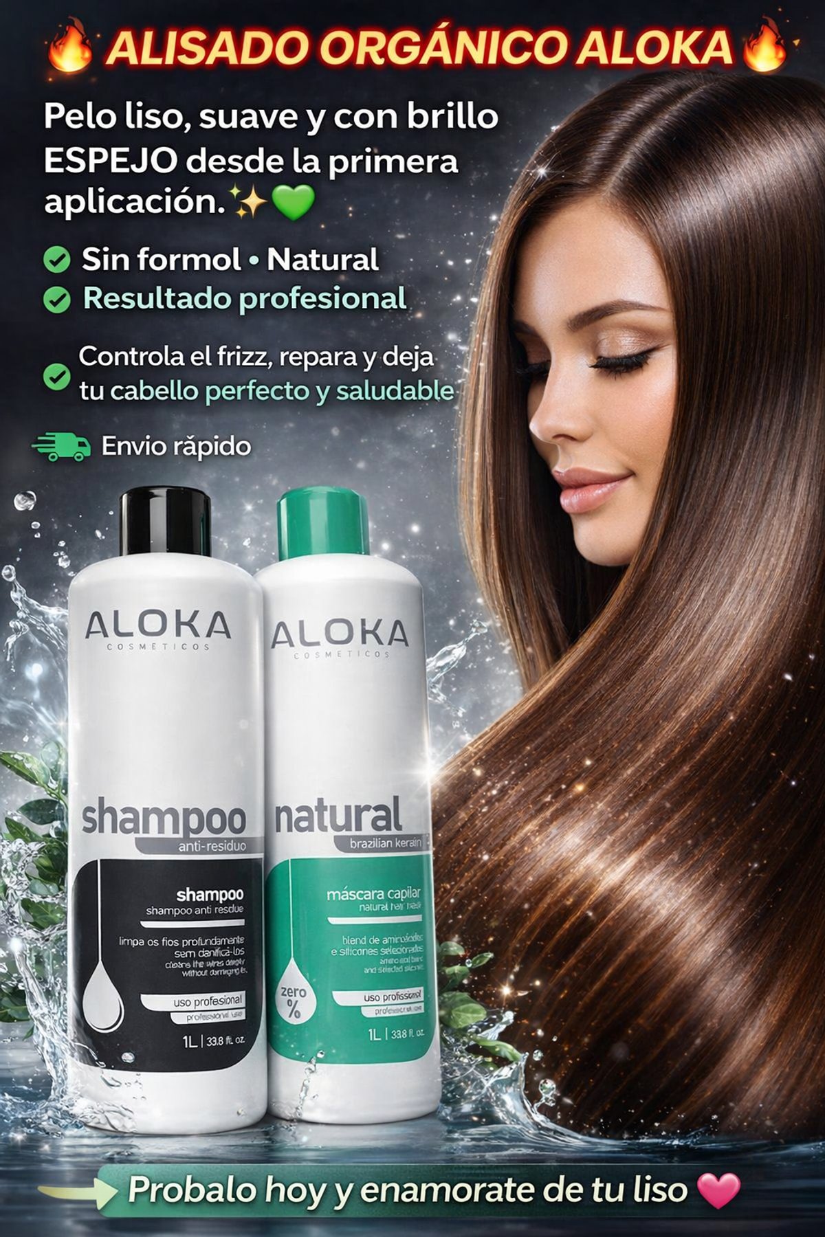 🔥 ALISADO ORGÁNICO ALOKA 🔥