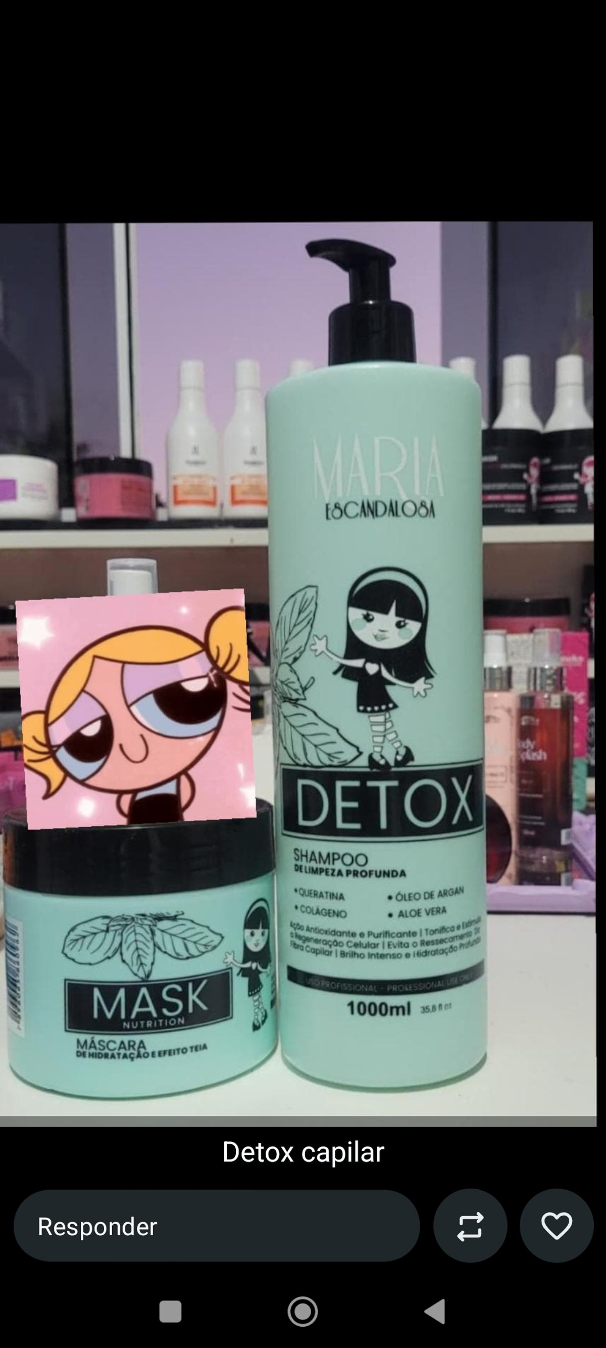 💚 Tratamiento pre alisado Detox Capilar María Escandalosa 💚 - 3
