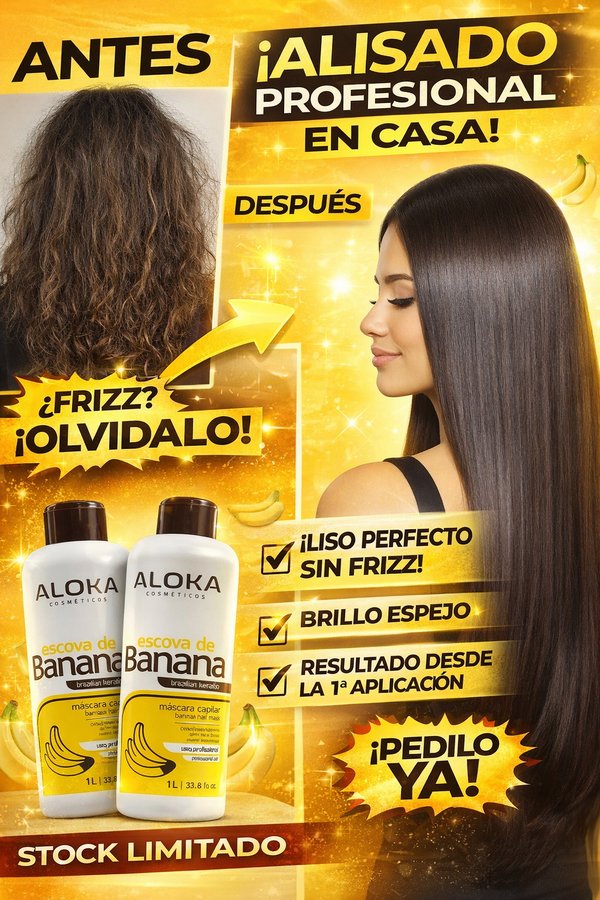 Alisado con formol Aloka 